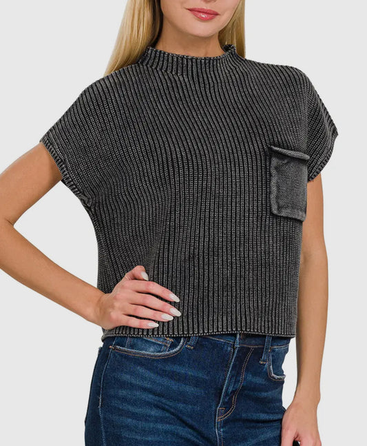 Mock Neck Sweater