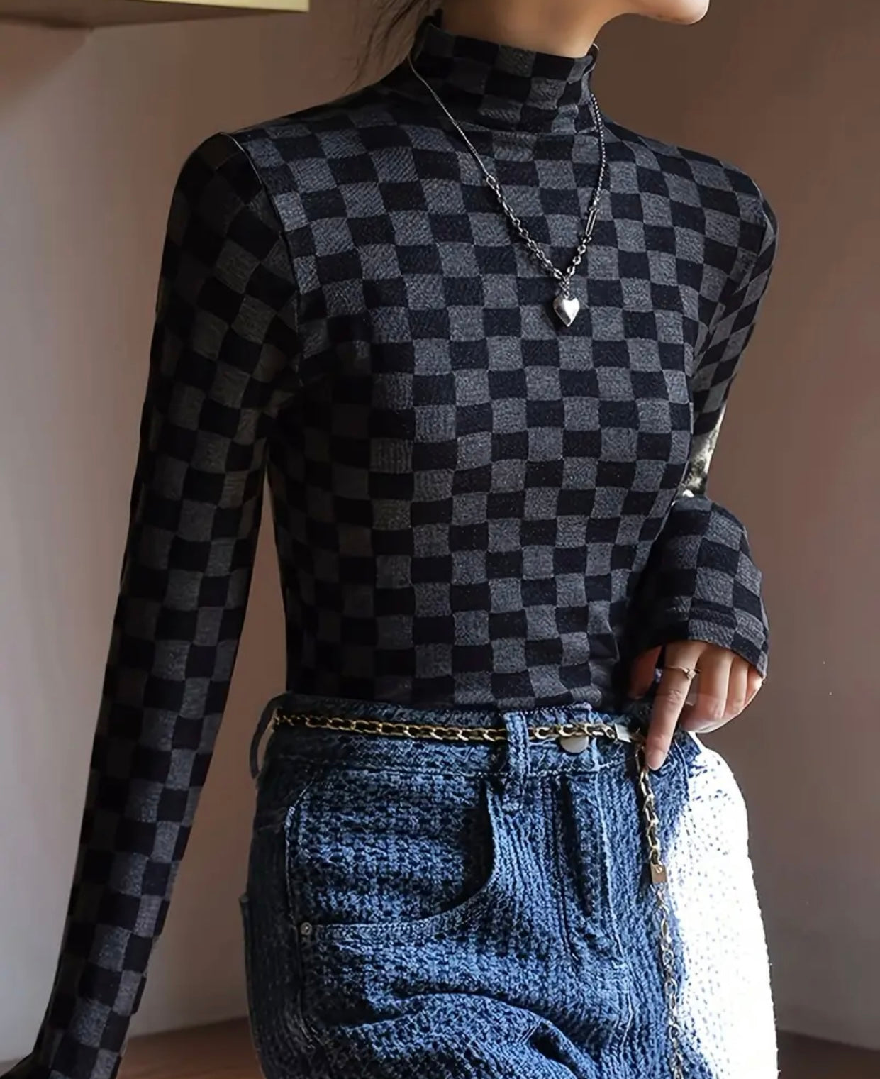 Checkered Long Sleeve