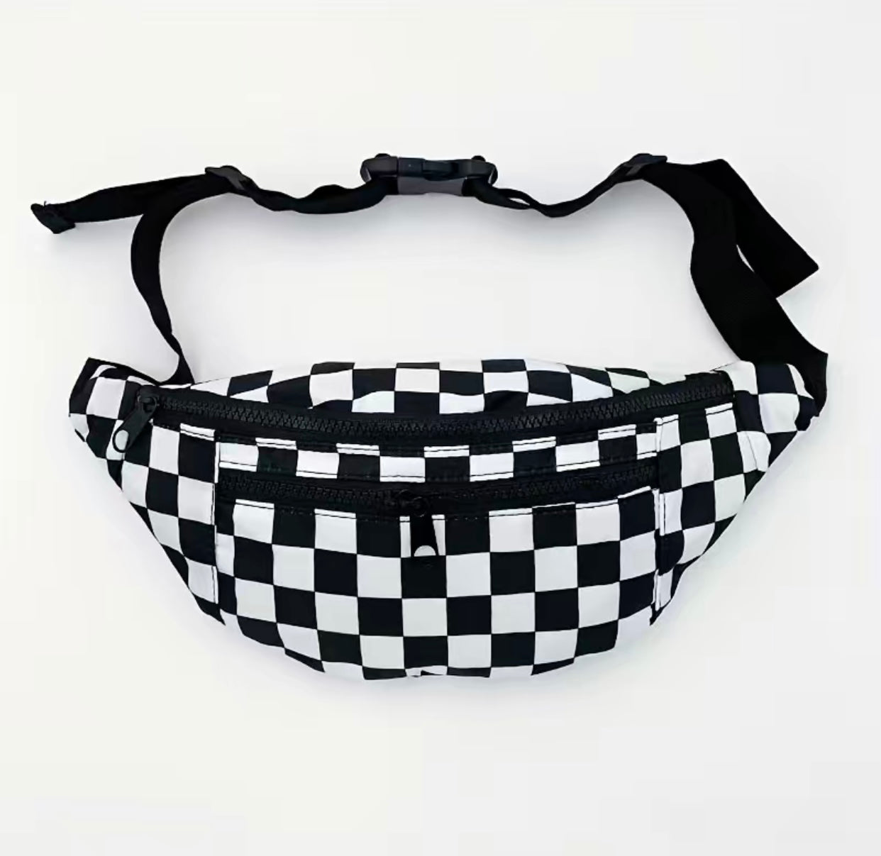 Checkered Fanny Pack