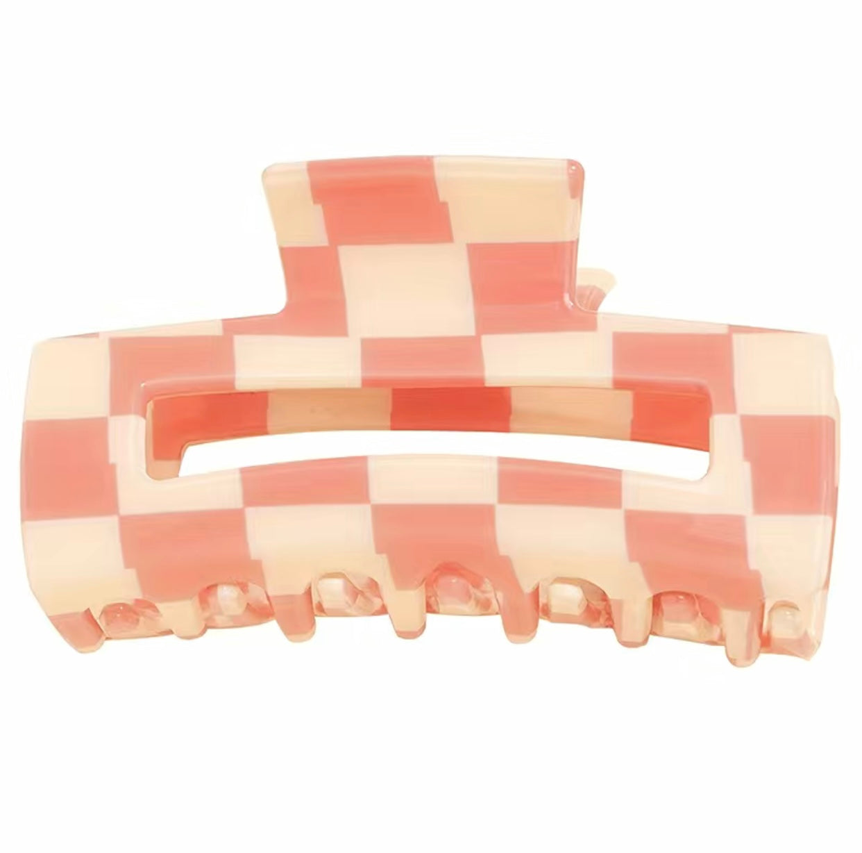 Checkered Hair Clip