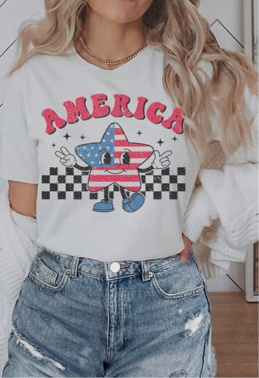 America Graphic Tee