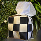 Checkered Tissue Holder